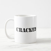 Cracked Expressive Typography Fun Black and White