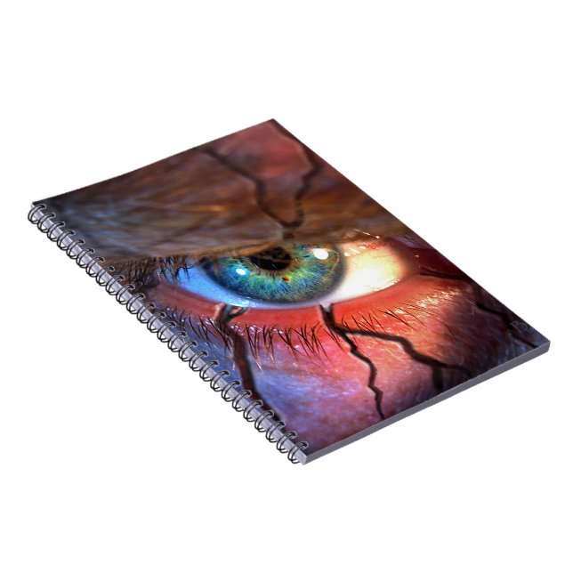 Cracked Eye Notebook (Right Side)