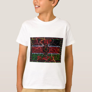 Cracked Flag: Keep It Simple - Kenyan Resilience  T-Shirt