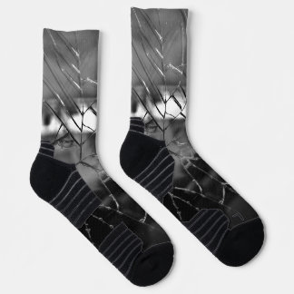 cracked glass socks