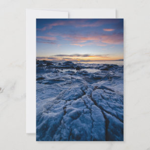 Cracked Ice Holiday Card