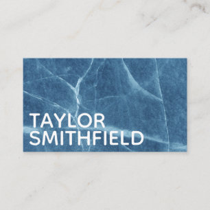 Cracked ice Marble Business Card
