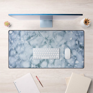 Cracked Ice Surface (Style 2) Oil Painting Desk Mat