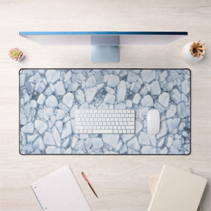 Cracked Ice Surface (Style 5) Oil Painting Desk Mat