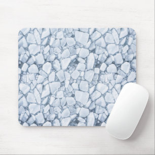 Cracked Ice Surface (Style 5) Oil Painting Mouse Pad