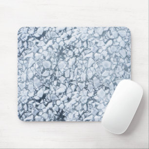 Cracked Ice Surface (Style 6) Oil Painting Mouse Pad