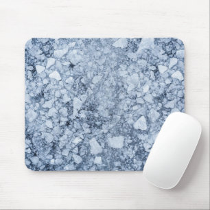 Cracked Ice Surface (Style 7) Oil Painting Mouse Pad