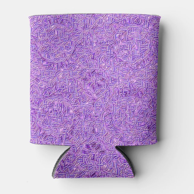 Cracked Lavender Can Cooler (Front)