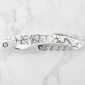 Cracked Marble Digital Pattern Corkscrew
