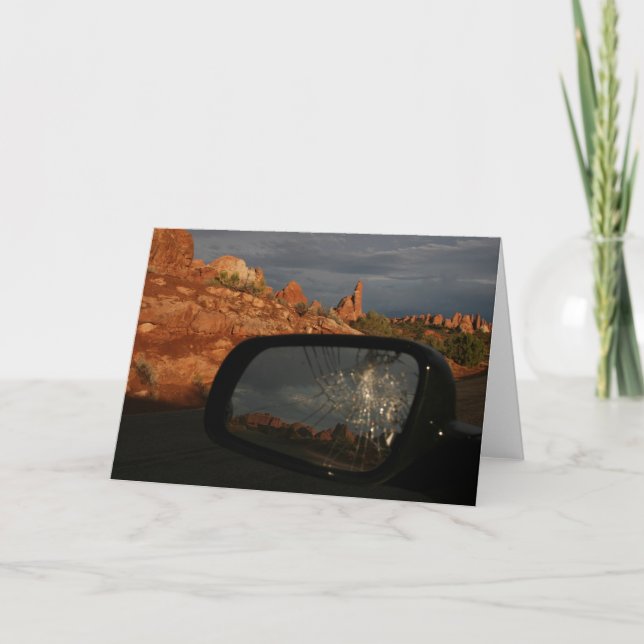 Cracked Mirror Card (Front)