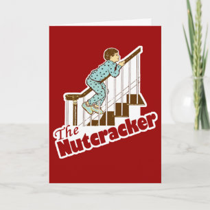 Cracked Nuts a Christmas Tradition Holiday Card