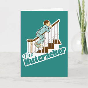 Cracked Nuts a Christmas Tradition Holiday Card