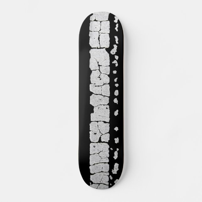 Cracked Road Paint Skateboard (Front)