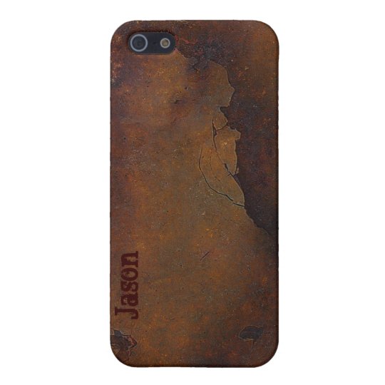 Cracked & Rusty Look iPhone 5 Case