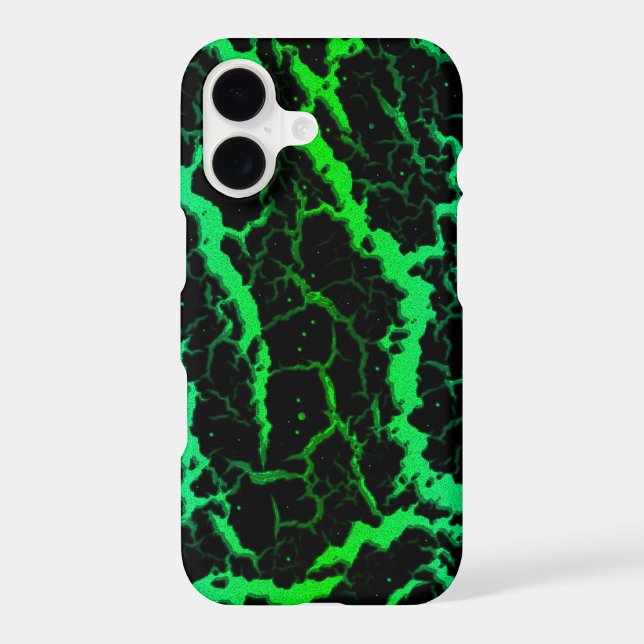 Cracked Space Lava - Cyan/Green (Back)