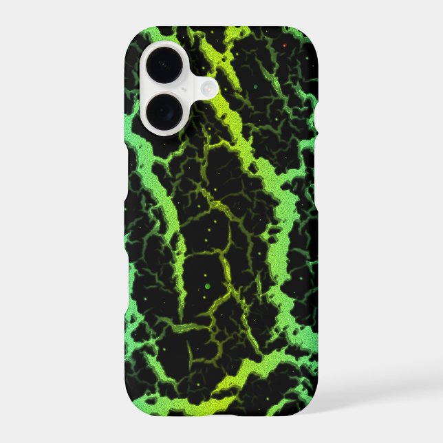 Cracked Space Lava - Cyan/Lime (Back)