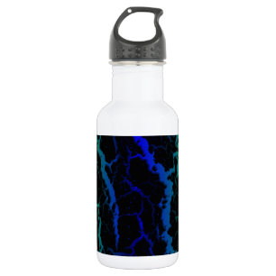 Cracked Space Lava - Green/Blue 532 Ml Water Bottle