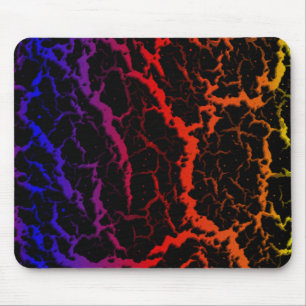 Cracked Space Lava - Heat PBROY Mouse Pad