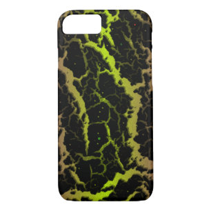 Cracked Space Lava - Purple/Lime Case-Mate iPhone Case