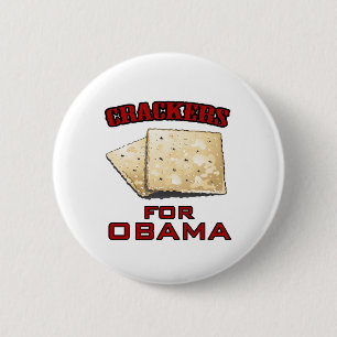 Crackers for Obama - Customized 2 Inch Round Button