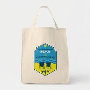 Crackington Haven Beach Cornwall Tote Bag