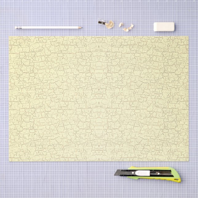 Crackle Effect Custom Design Decoupage Paper (Craft)