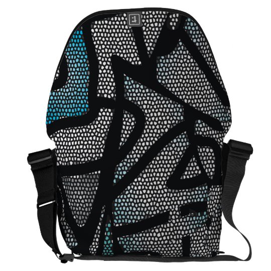 Crackle Medium Messenger Bag