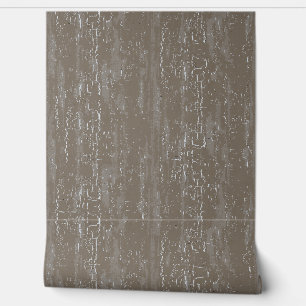 Crackle Texture Taupe Wallpaper