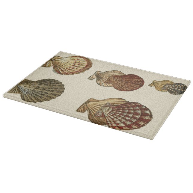 Crackled Antique Shells Cutting Board (Corner)