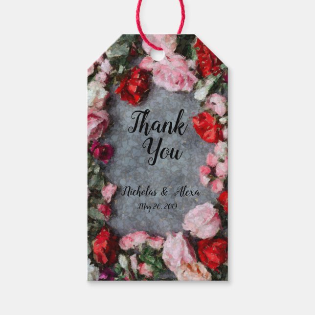Cracklin Rose Gift Tags (Front)