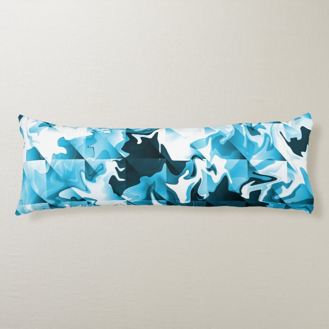 Crackling Ice.... Body Pillow (Front)