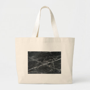 Cracks in the ice large tote bag