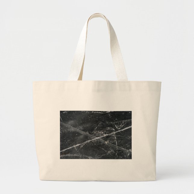 Cracks in the ice large tote bag (Front)