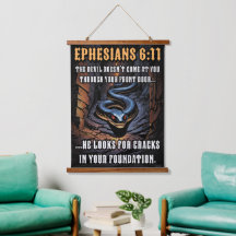 Cracks In Your Foundation Ephesians 6:11