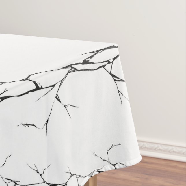 Cracks Tablecloth (In Situ)