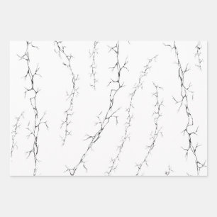 Cracks Wrapping Paper Sheet