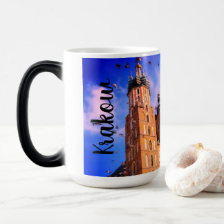 Cracovie, Pologne, belle tasse aux oiseaux