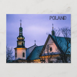 Cracovie, Pologne Carte postale