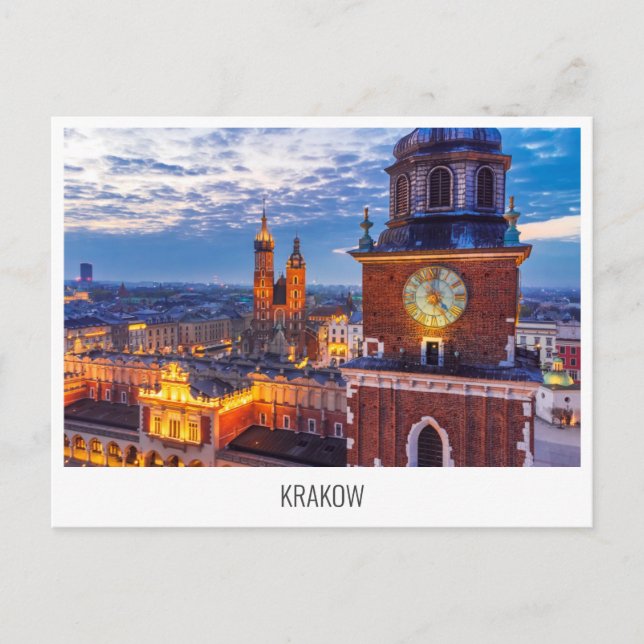Cracovie, Pologne carte postale (Devant)