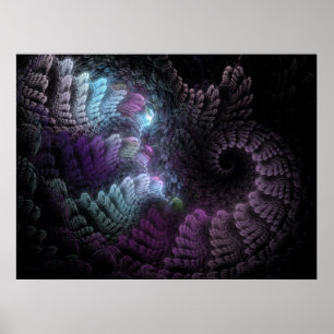 Cradle Fractal Poster
