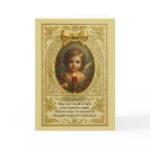 "Cradled in Candlelight: A Christmas Blessing"