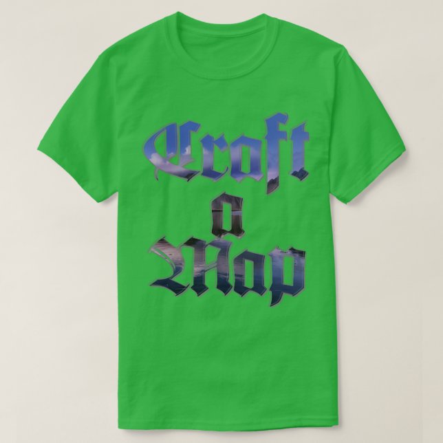 Craft a Map T-Shirt (Design Front)
