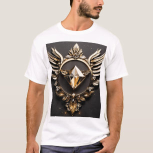 Craft an awe-inspiring t-shirt with  crystal eagle