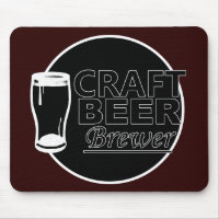 Craft Beer Brewer  Mouse Pad