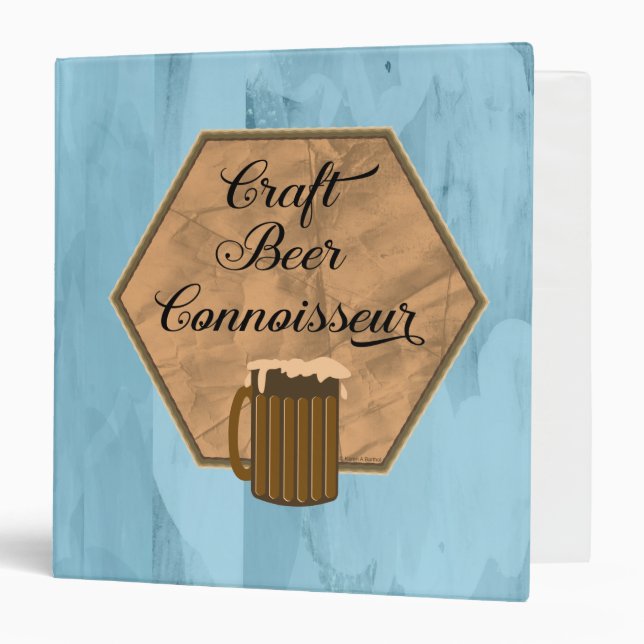 Craft Beer Connoisseur Binder (Front/Inside)