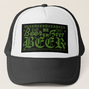 Craft Beer, Green Trucker Hat