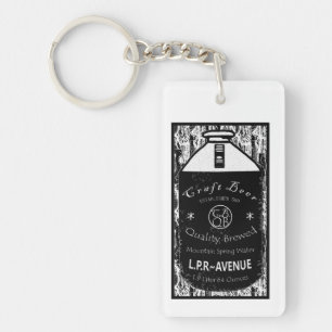 Craft Beer Growler Keychain