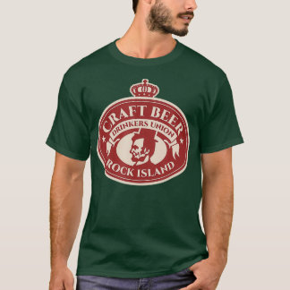 Craft Beer Lover - Rock Island Illinois T-Shirt