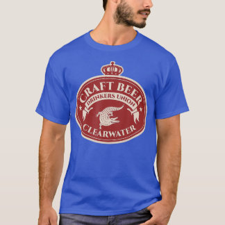 Craft Beer Lovers Label - Clearwater Florida T-Shirt