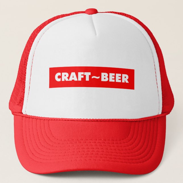 CRAFT~BEER TRUCKER HAT (Front)